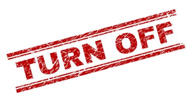 Damga mühür çizilmiş dokulu kapat