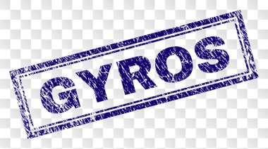 Çizik Gyros dikdörtgen damgası