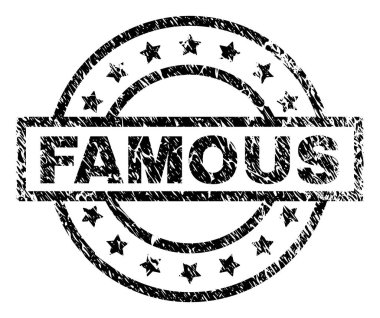 Dokulu ünlü damga mühür çizik