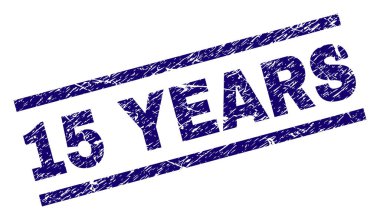 Çizik dokulu 15 yıl mühür damgası