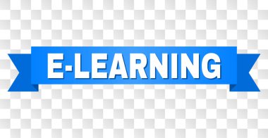 Mavi kurdele ile E-öğrenme başlık