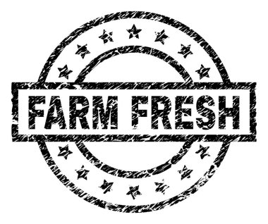 Grunge çiftlik taze damga mühür dokulu