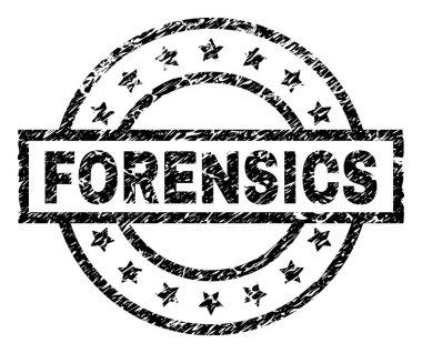 Dokulu adli tıp damga mühür çizik