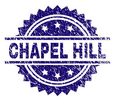 Dokulu Chapel Hill damga mühür çizik