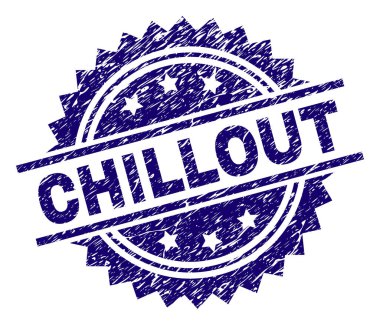 Dokulu Chillout damga mühür çizik