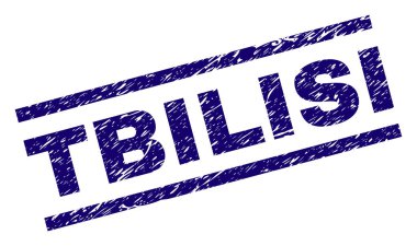 Grunge Tbilisi damga mühür dokulu