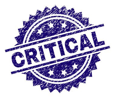 Dokulu kritik damga mühür çizik