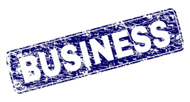 Yuvarlatılmış dikdörtgen damga grunge iş çerçeveli