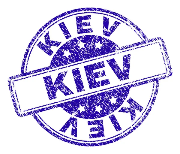 Большая текстурированная печать КИЕВ — стоковый вектор