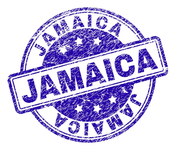 Grunge texturált Jamaica pecsétbélyeg — Stock Vector