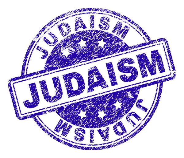 Sello de sello JUDAISM texturizado Grunge — Vector de stock