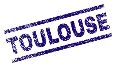 Dokulu Toulouse damga mühür çizik