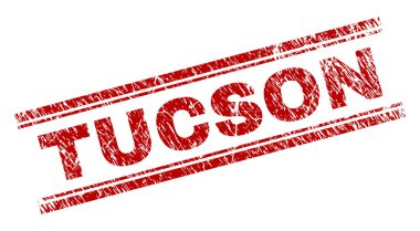 Grunge Tucson damga mühür dokulu