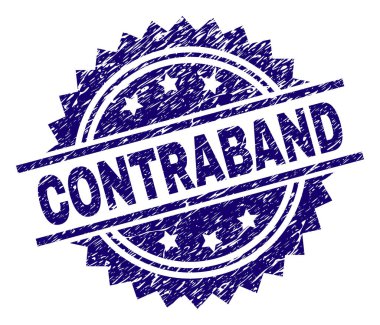 Dokulu kaçak damga mühür çizik