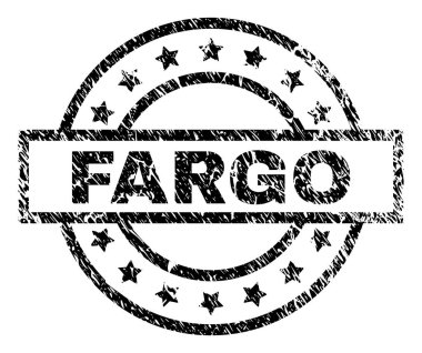 Dokulu Fargo damga mühür çizik