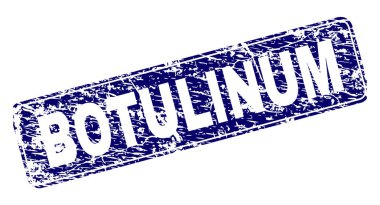 Yuvarlatılmış dikdörtgen damga çizilmiş Botulinum çerçeveli