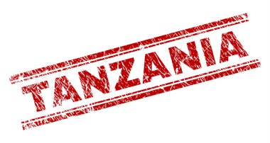 Dokulu Tanzanya damga mühür çizik