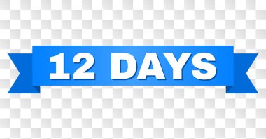 12 gün metin ile mavi bant