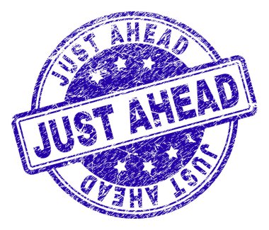 Grunge sadece ileriye damga mühür dokulu