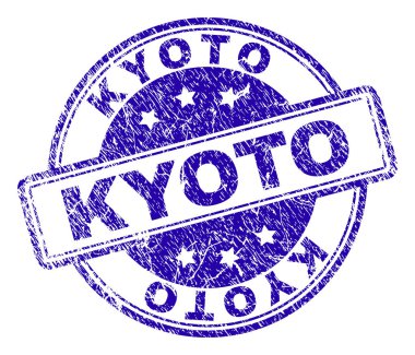 Grunge Kyoto damga mühür dokulu