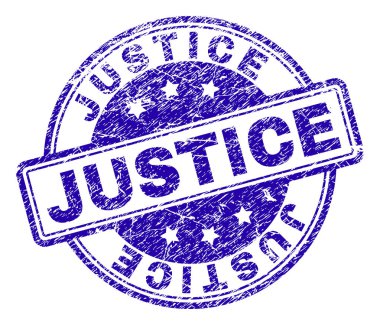 Çizik dokulu adalet damga mühür