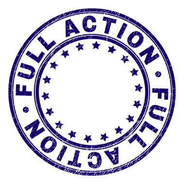 Damga mühür yuvarlak çizik dokulu tam eylem