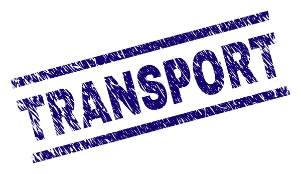 Selo de carimbo de transporte texturizado Grunge — Vetor de Stock