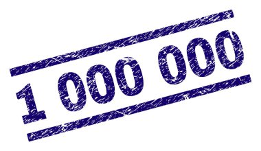 1 000 000 damga mühür grunge dokulu