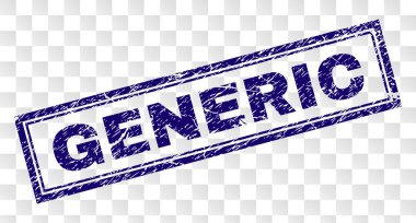 Çizik genel dikdörtgen damgası