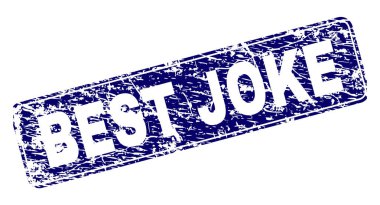 Yuvarlatılmış dikdörtgen damga çizilmiş en iyi şaka çerçeveli