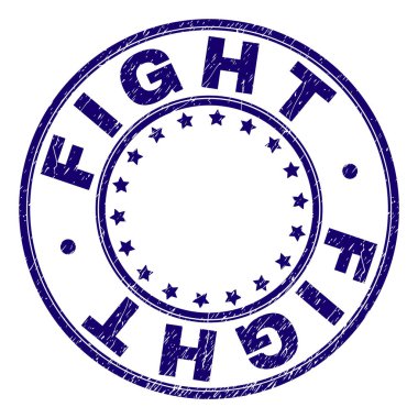 Damga mühür yuvarlak çizik dokulu mücadele