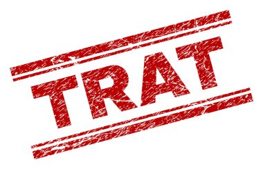 Grunge Trat damga mühür dokulu