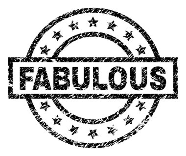 Dokulu muhteşem damga mühür çizik