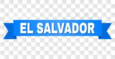 El Salvador başlık ile mavi şerit