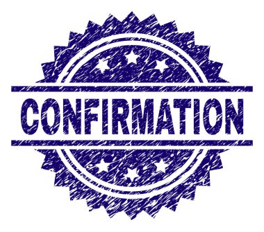 Grunge onay damga mühür dokulu