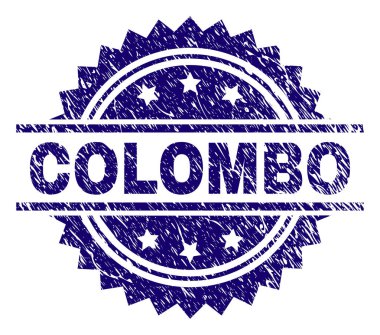 Dokulu Colombo damga mühür çizik