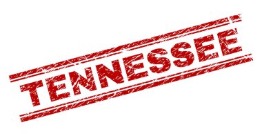 Dokulu Tennessee damga mühür çizik