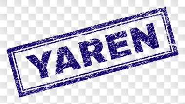 Çizik Yaren dikdörtgen damgası