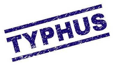 Dokulu tifüs damga mühür çizik