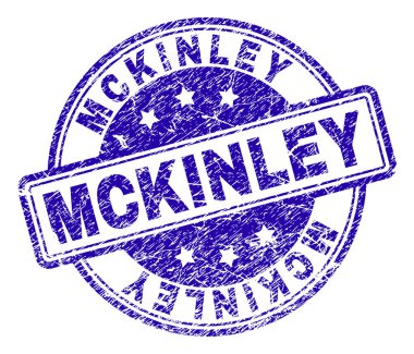 Grunge Mckinley damga mühür dokulu