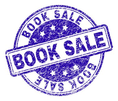 Dokulu kitap satış damga mühür çizik