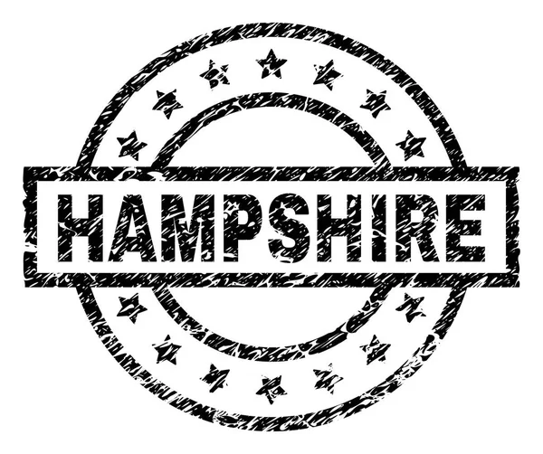 Dokulu Hampshire damga mühür çizik