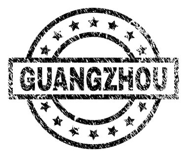 Dokulu Guangzhou damga mühür çizik