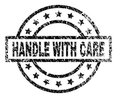 Grunge kulplu Bakımı damga mühür dokulu