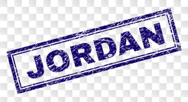 Grunge Jordan Rectangle damgası