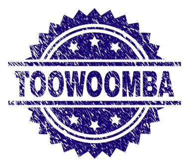 Grunge Toowoomba damga mühür dokulu