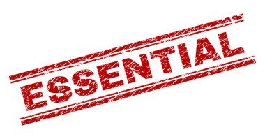 Dokulu temel damga mühür çizik