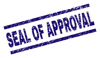 Çizik dokulu onay damga mühür mühür