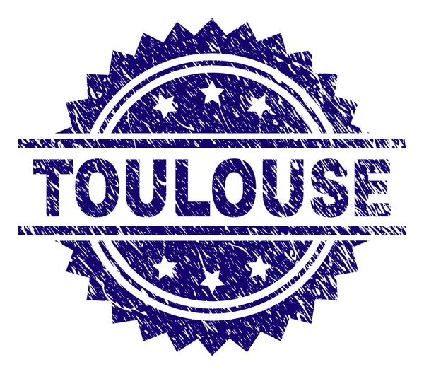 Grunge Toulouse damga mühür dokulu