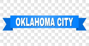 Oklahoma City metin ile mavi bant